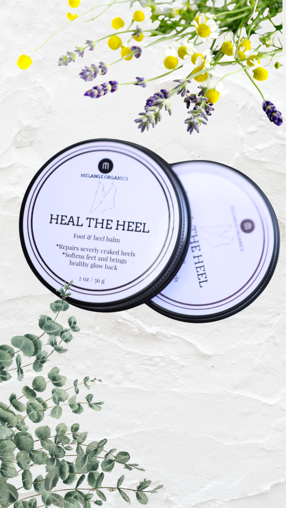 "Heal the Heel Balm": A Symphony of Natural Goodness for Soothing Dryness and Nurturing Skin