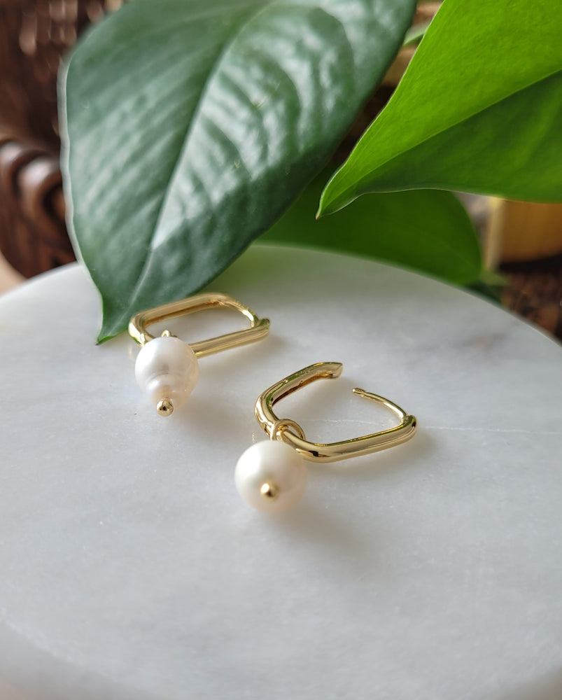 Fresh water pearl - Hoops