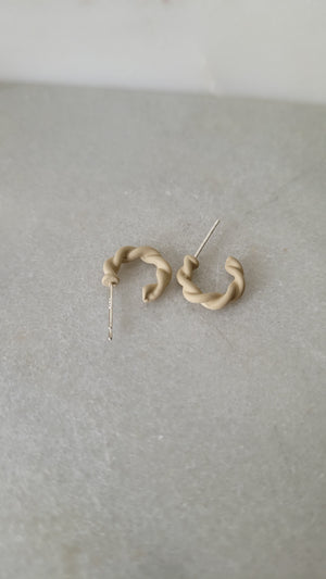 925 Silver Swirl Earrings
