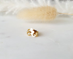 Tiny Seahorse Studs