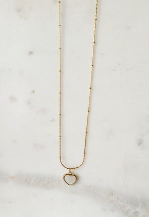 Heart Pendent Dainty Necklace