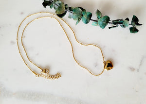 Heart Pendent Dainty Necklace