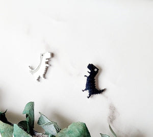 GOOGLE DINO STUD EARRINGS