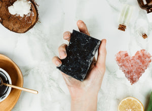 Activated Charcoal Purifying Soap with Himalayan salt